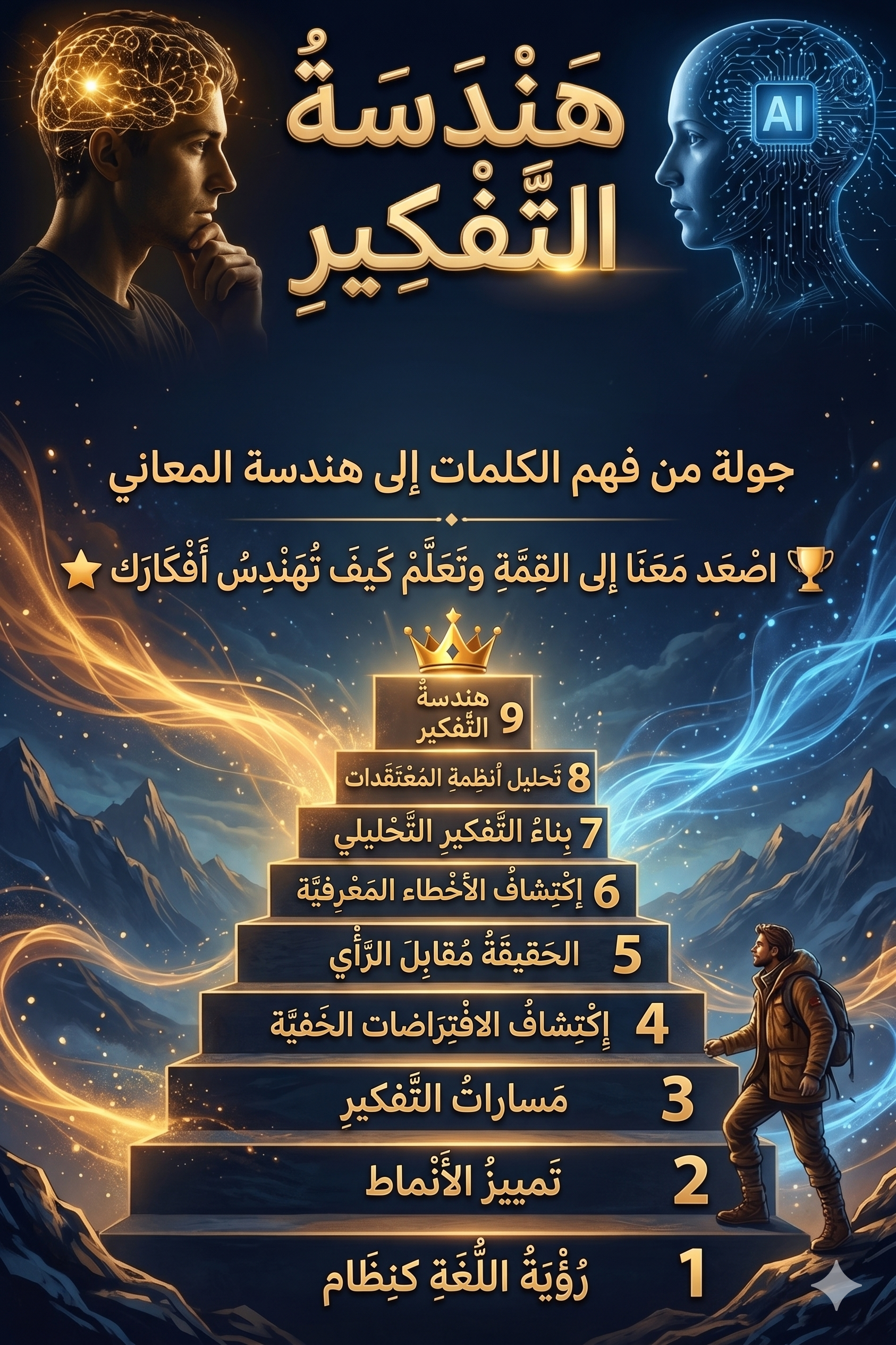  دورة هندسة التفكير المرحلة الأولى - رؤية اللغة كنظام